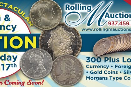 Coin & Currency Auction - Staurday June 17th 2017